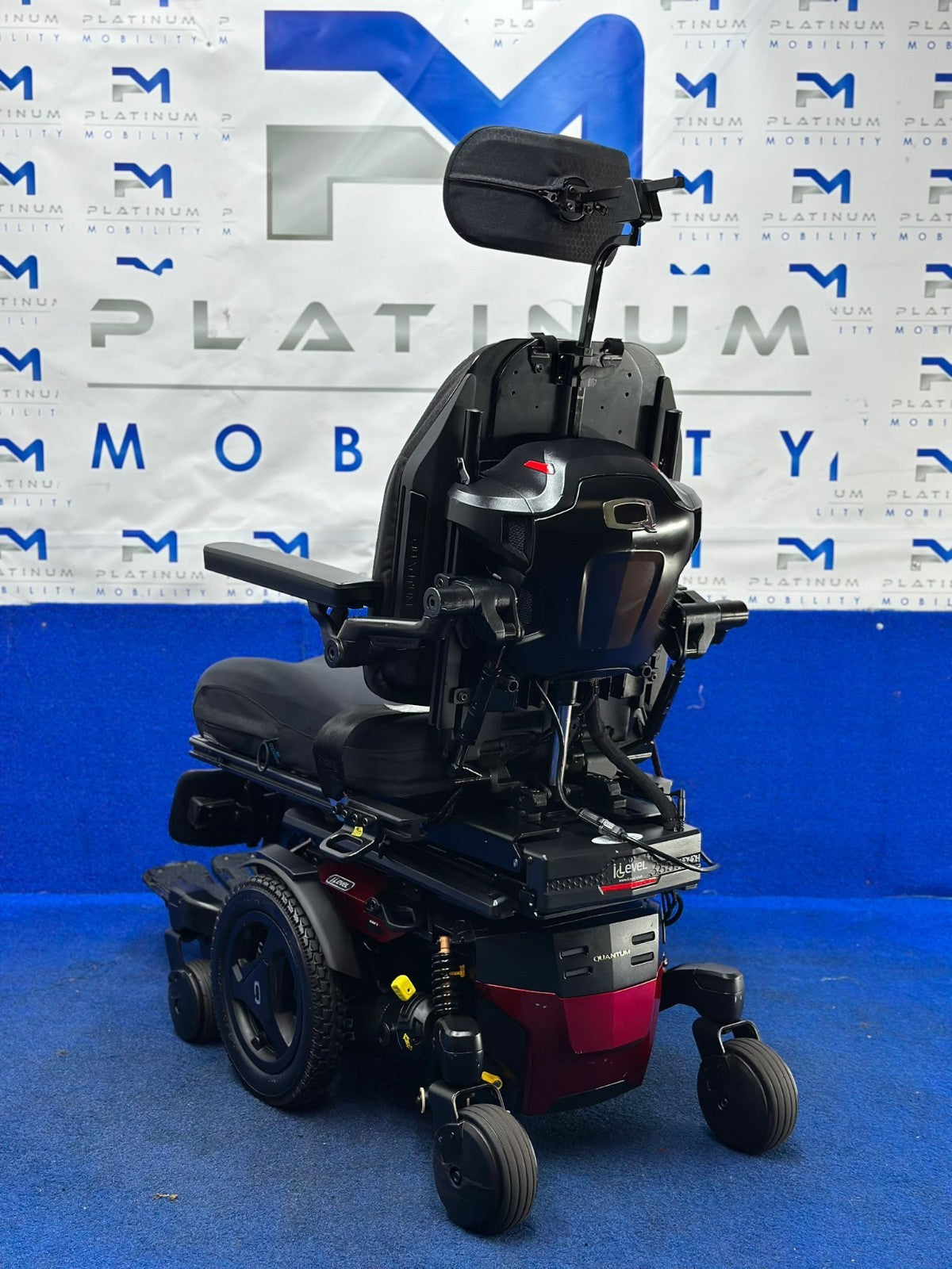 PRIDE QUANTUM EDGE 3 STRETTO 4 MPH ELECTRIC POWER WHEELCHAIR POWERCHAIR 1503