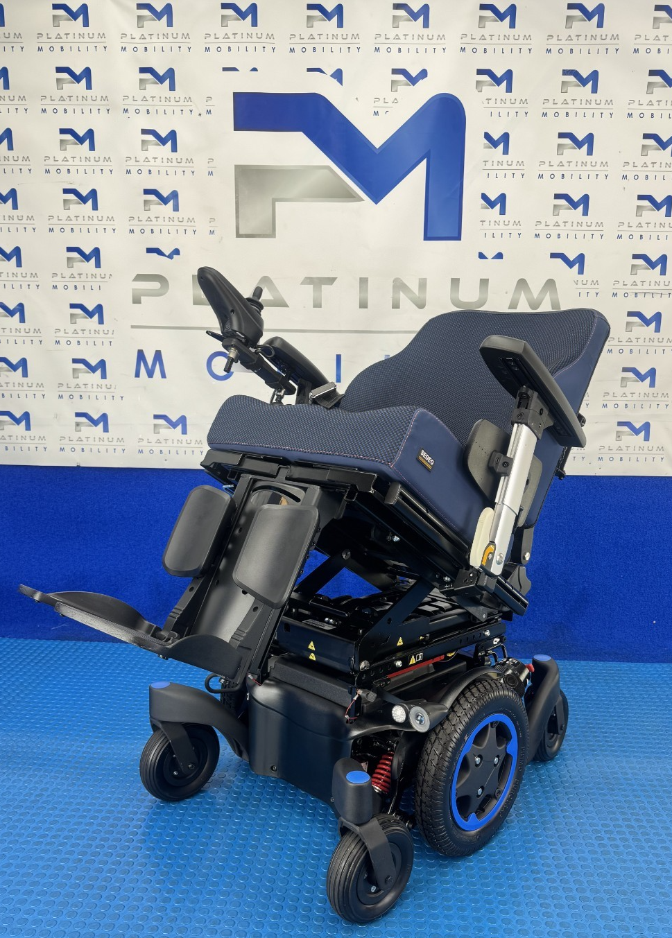 SUNRISE QUICKIE Q500M 6MPH ELECTRIC WHEELCHAIR RISER TILT POWERCHAIR 2439