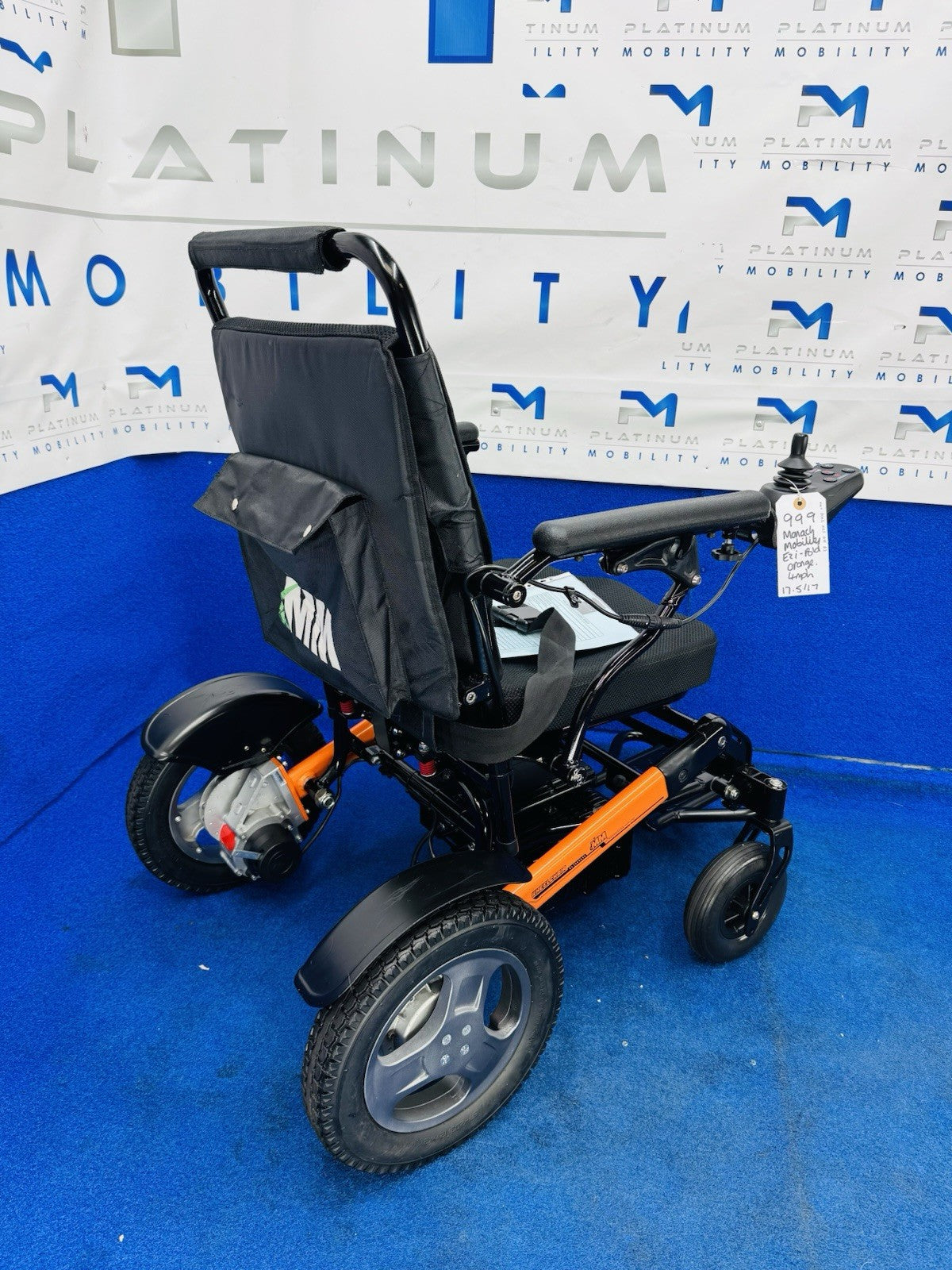 2021 Monarch Ezi-Fold 4MPH Folding Lightweight Lithium MOBILITY Powerchair 999