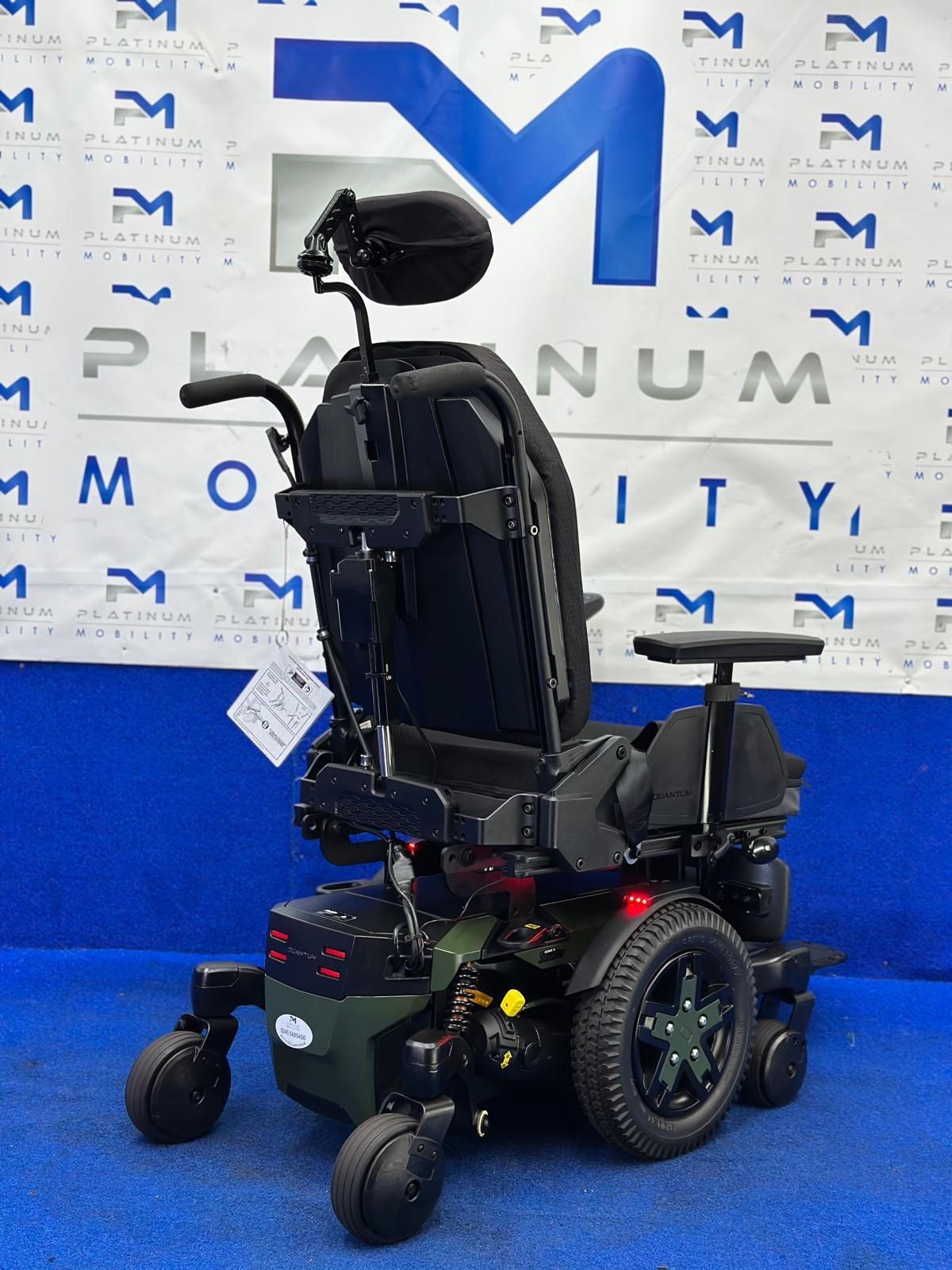 Quantum Edge 3 Stretto Powerchair – 4mph, Compact Electric Wheelchair (1236)