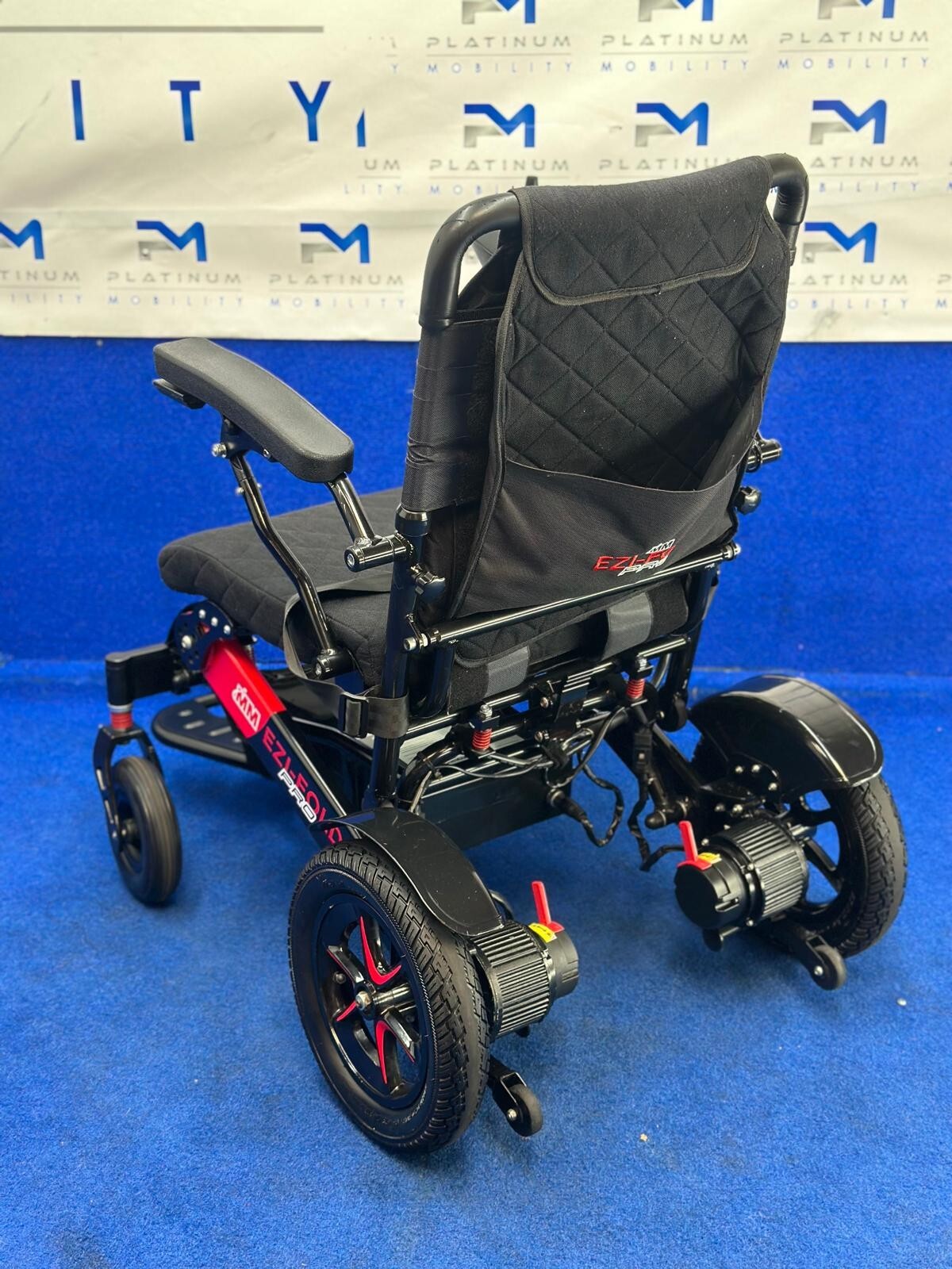 Monach Ezi-FOLD PRO FOLDING ELECTRIC WHEELCHAIR MOBILITY POWERCHAIR 4 MPH 991
