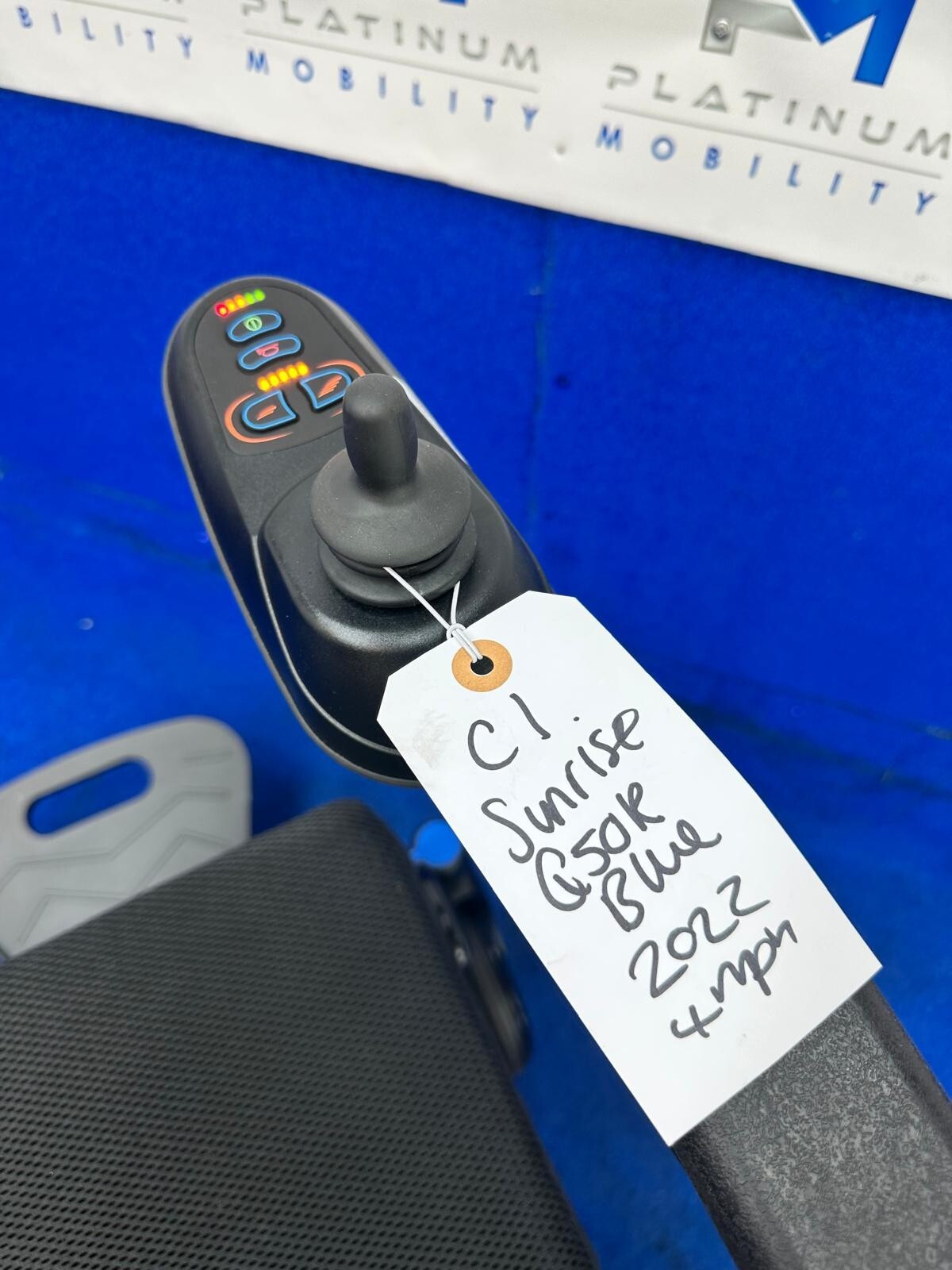 2022 QUICKIE SUNRISE Q50 FOLDING 4MPH FOLDING ELECTRIC WHEELCHAIR POWERCHAIR C1