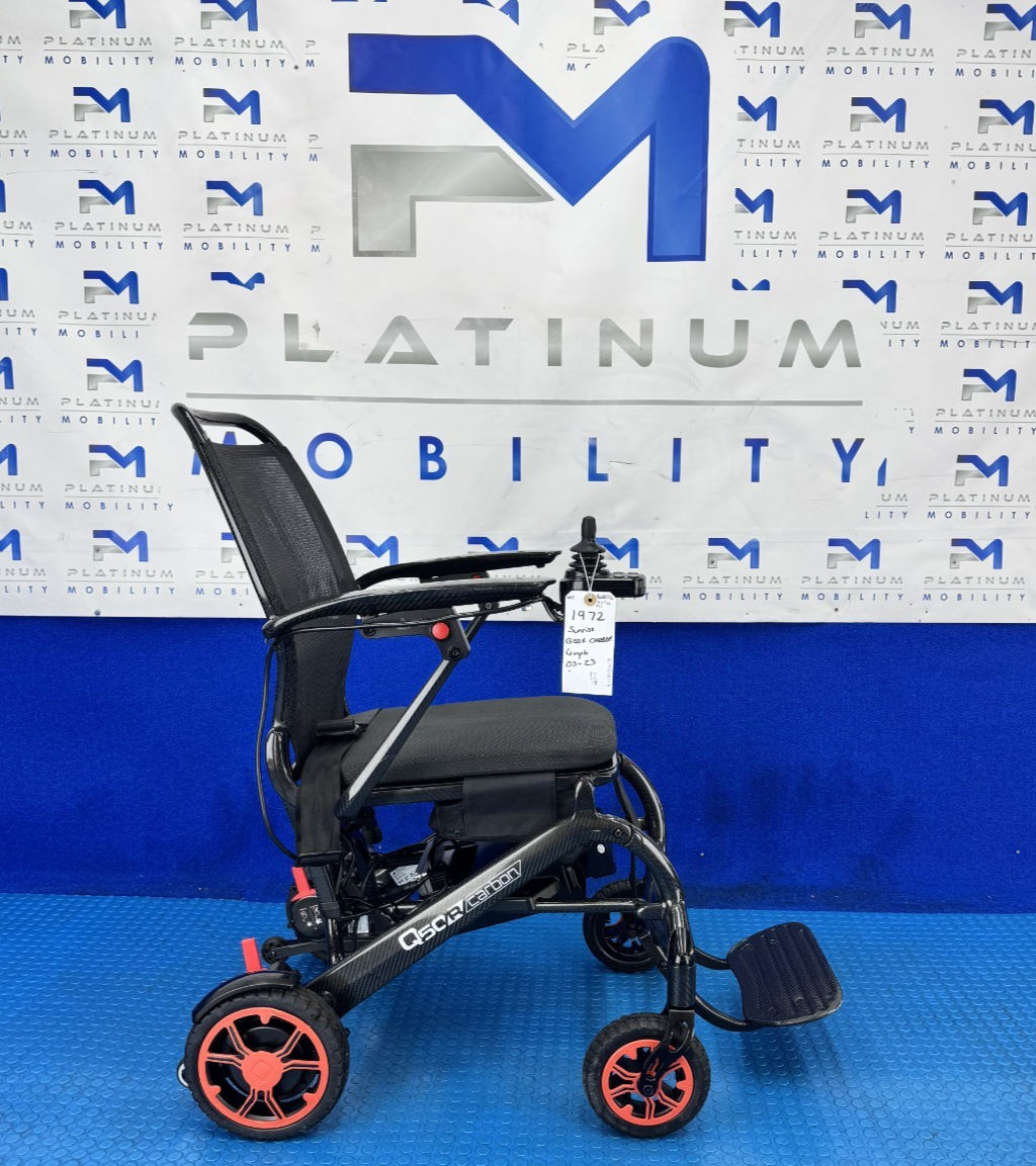 Sunrise Quickie Q50R 14KG Carbon Fibre Electric Wheelchair Powerchair 4MPH 1972