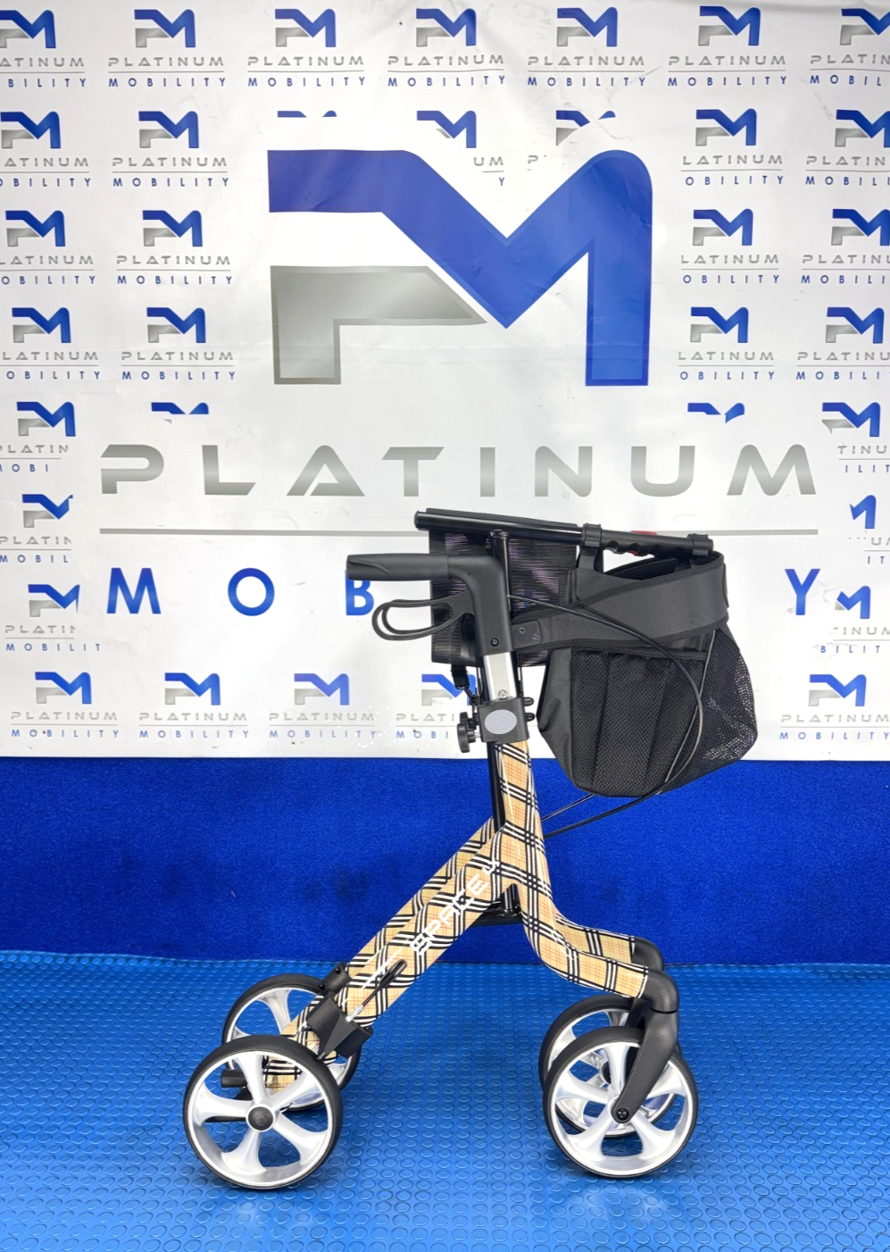 Rehasense Space LX Rollator Checkmate Lightweight Folding Walker BRAND NEW