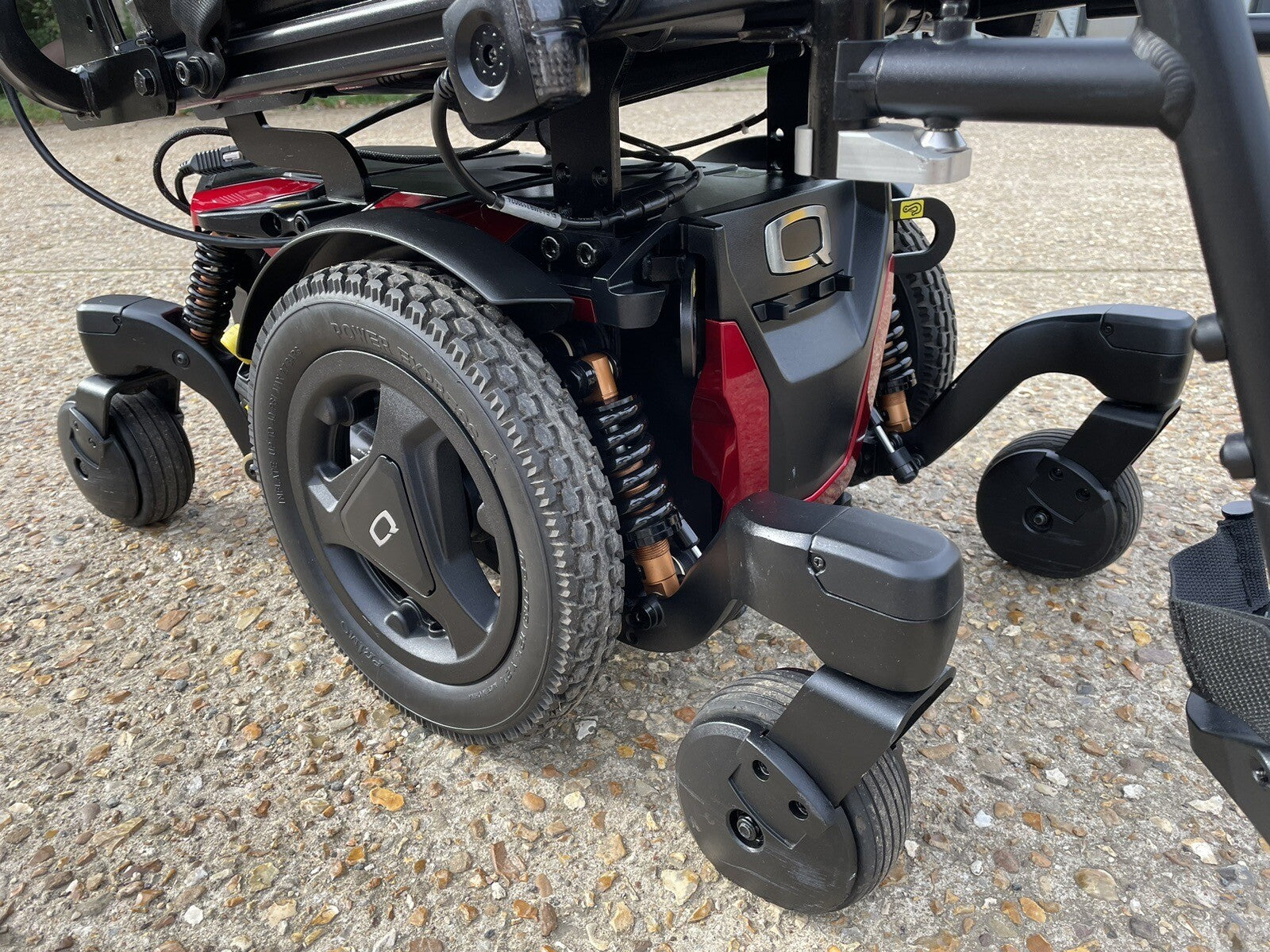 PRIDE QUANTUM EDGE 3 STRETTO 6 MPH ELECTRIC POWER WHEELCHAIR MOBILITY POWERCHAIR