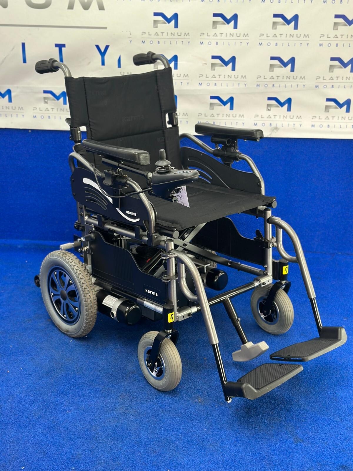 2022 KP-25  Karma Falcon Powerchair Electric Wheelchair 4 MPH Lightweight