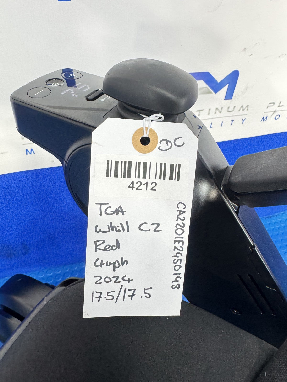 TGA Whill Model C2  Powerchair ELECTRIC WHEELCHAIR 4 MPH 4212