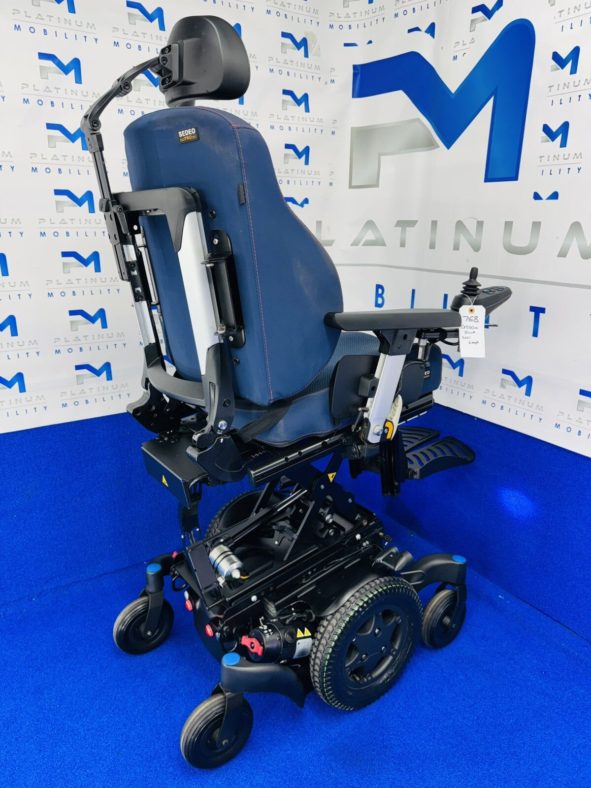 2021 SUNRISE QUICKIE Q500 M 6MPH ELECTRIC RISE MOBILITY POWERCHAIR WHEELCHAIR M2