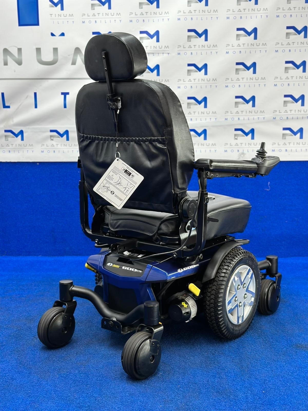 Pride Jazzy 600ES Powerchair – 4mph Electric Wheelchair Mobility Aid (1358