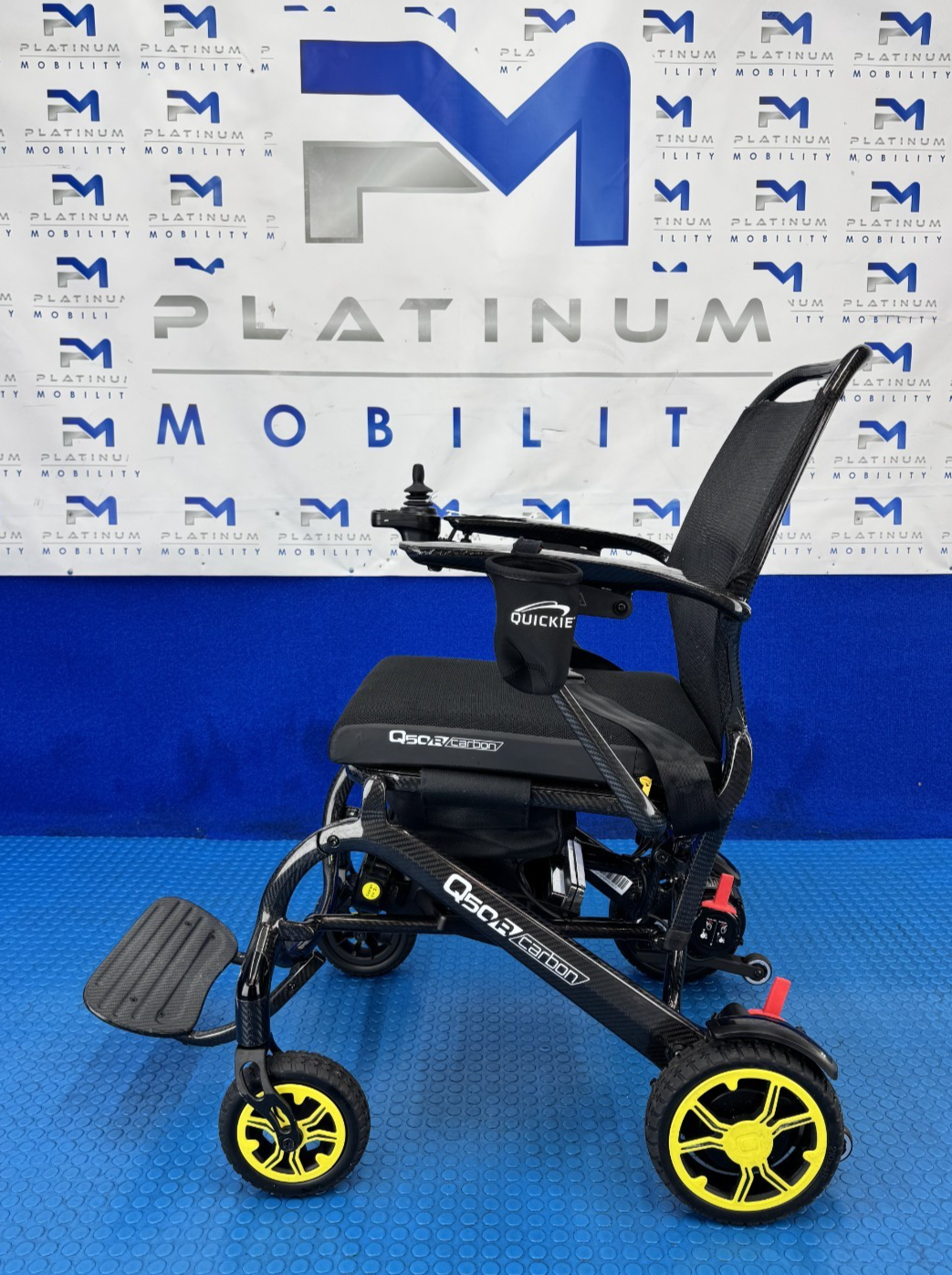 Sunrise Quickie Q50R 14KG Carbon Fibre Electric Wheelchair Powerchair 4MPH 2317