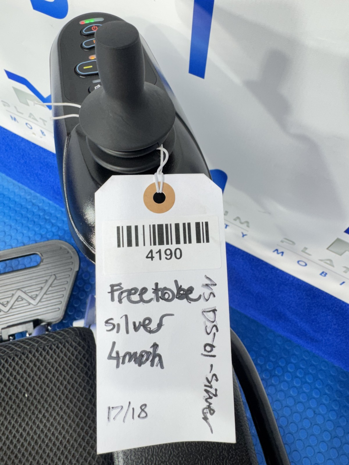 Free To Be Healthcare Folding wheelchair Lithium Battery 4mph 4190