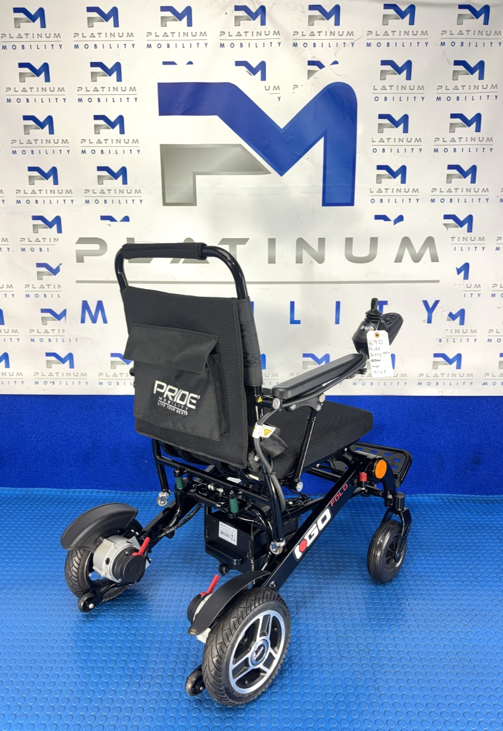 Pride iGo Plus Folding Powerchair 4Mph – Lightweight Electric Wheelchair 1690