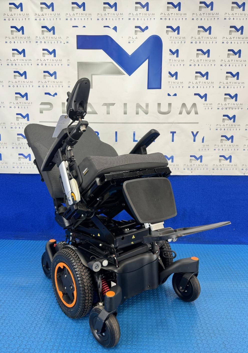 SUNRISE QUICKIE Q500M 6MPH ELECTRIC WHEELCHAIR RISER AND TILT POWERCHAIR 1983
