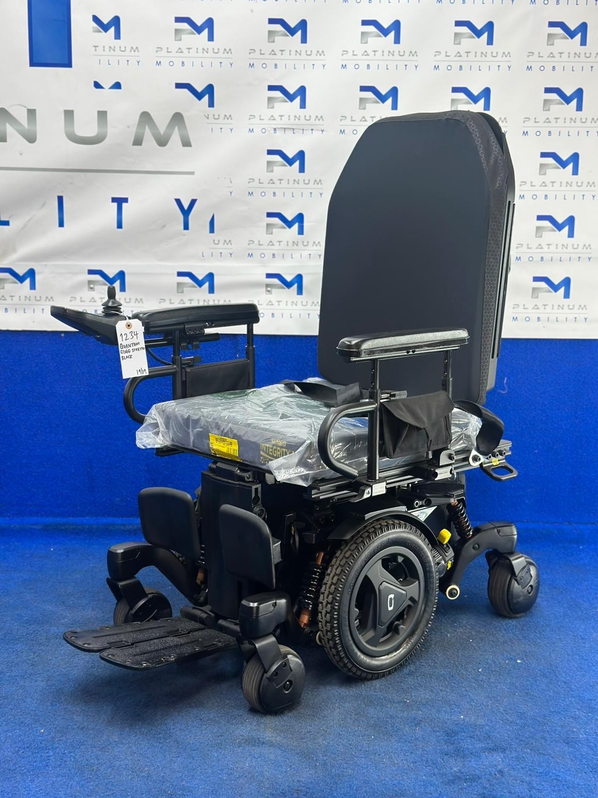 Quantum Edge 3 Stretto Powerchair – 4mph, Compact Electric Wheelchair (1234)