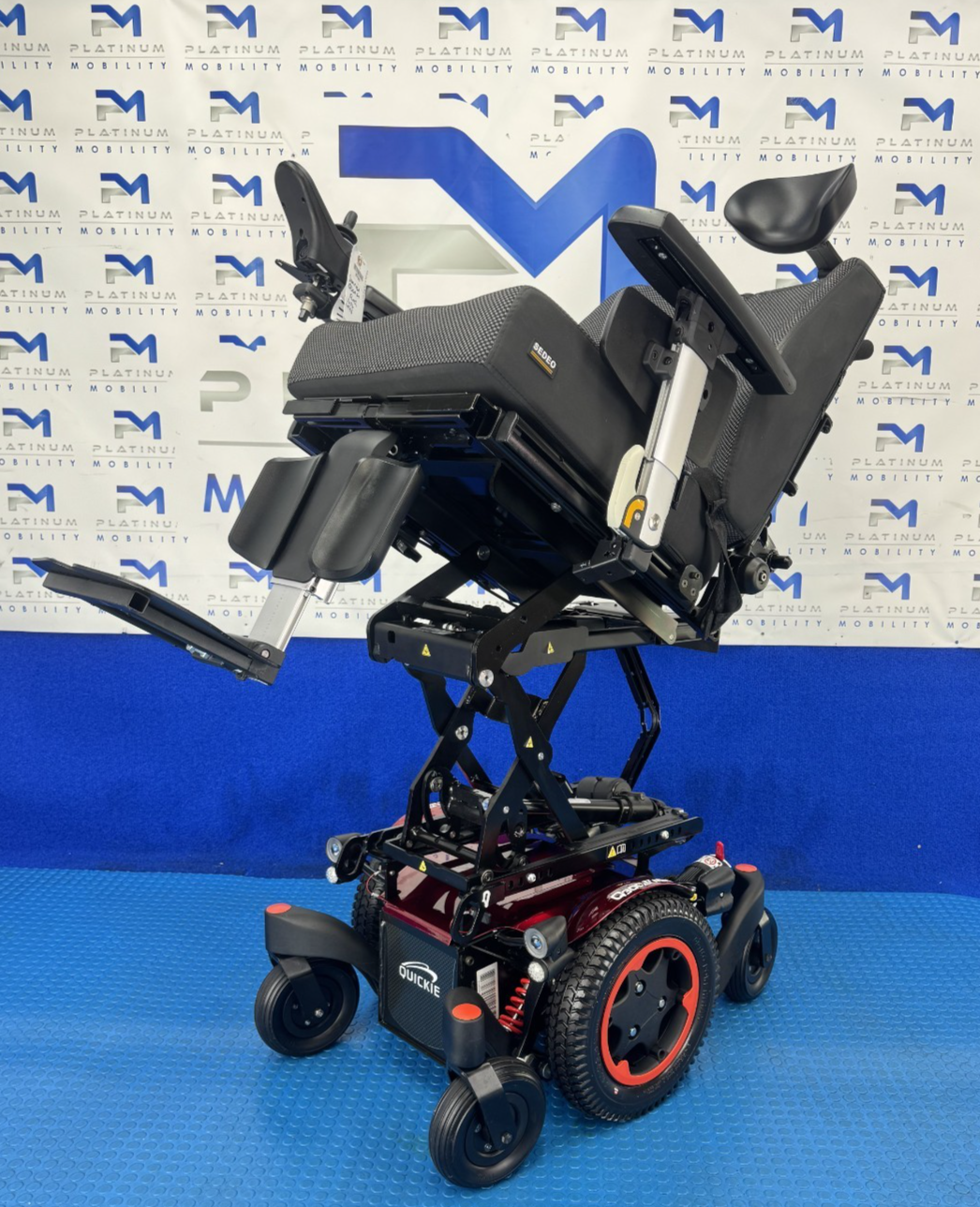 Sunrise Quickie Q300M Mini Powerchair 6 mph Riser, Tilt Electric Wheelchair 2786