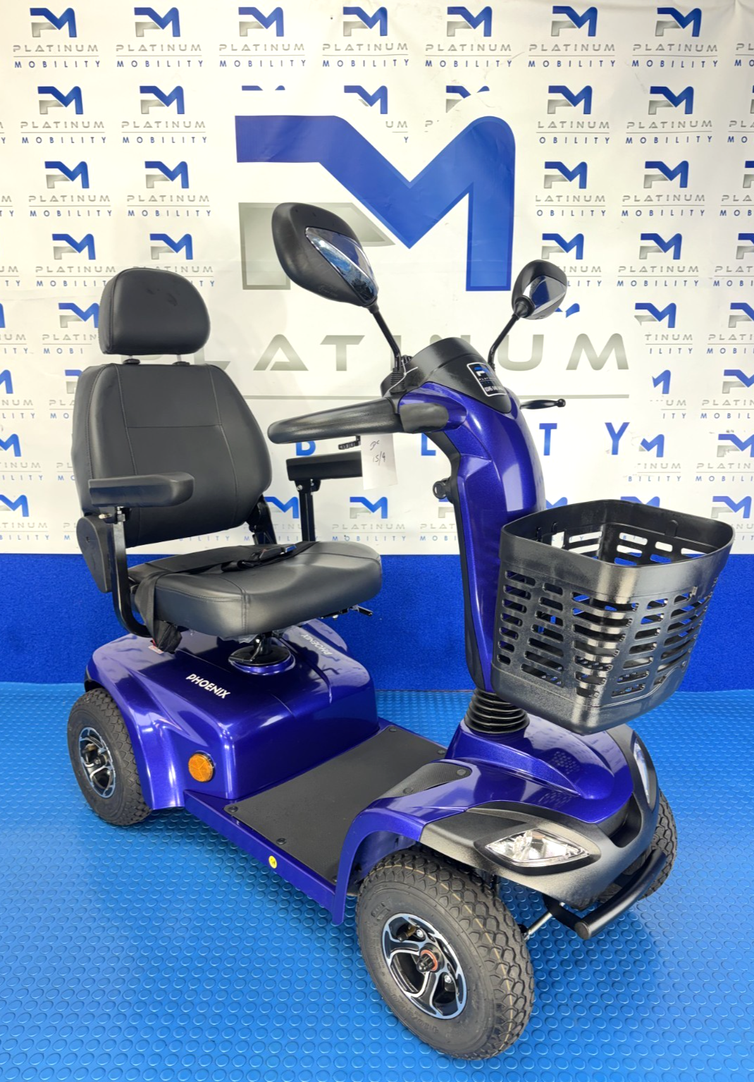 Komfi-Rider Phoenix 8mph Mobility Scooter New Batteries, Air Tyres 4176