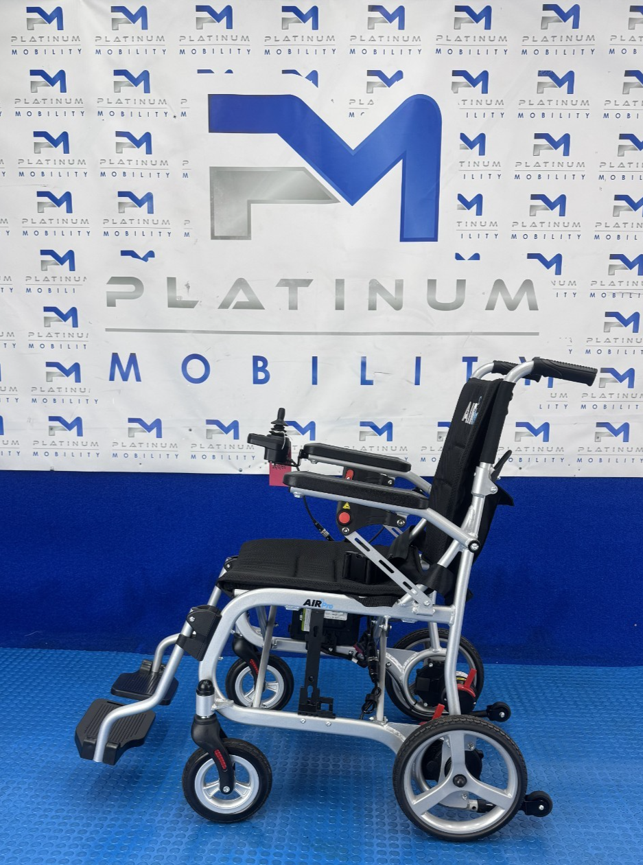 MONARCH AIR PRO LIGHTWEIGHT FOLDING POWERCHAIR 12.5KG TRAVEL 2449