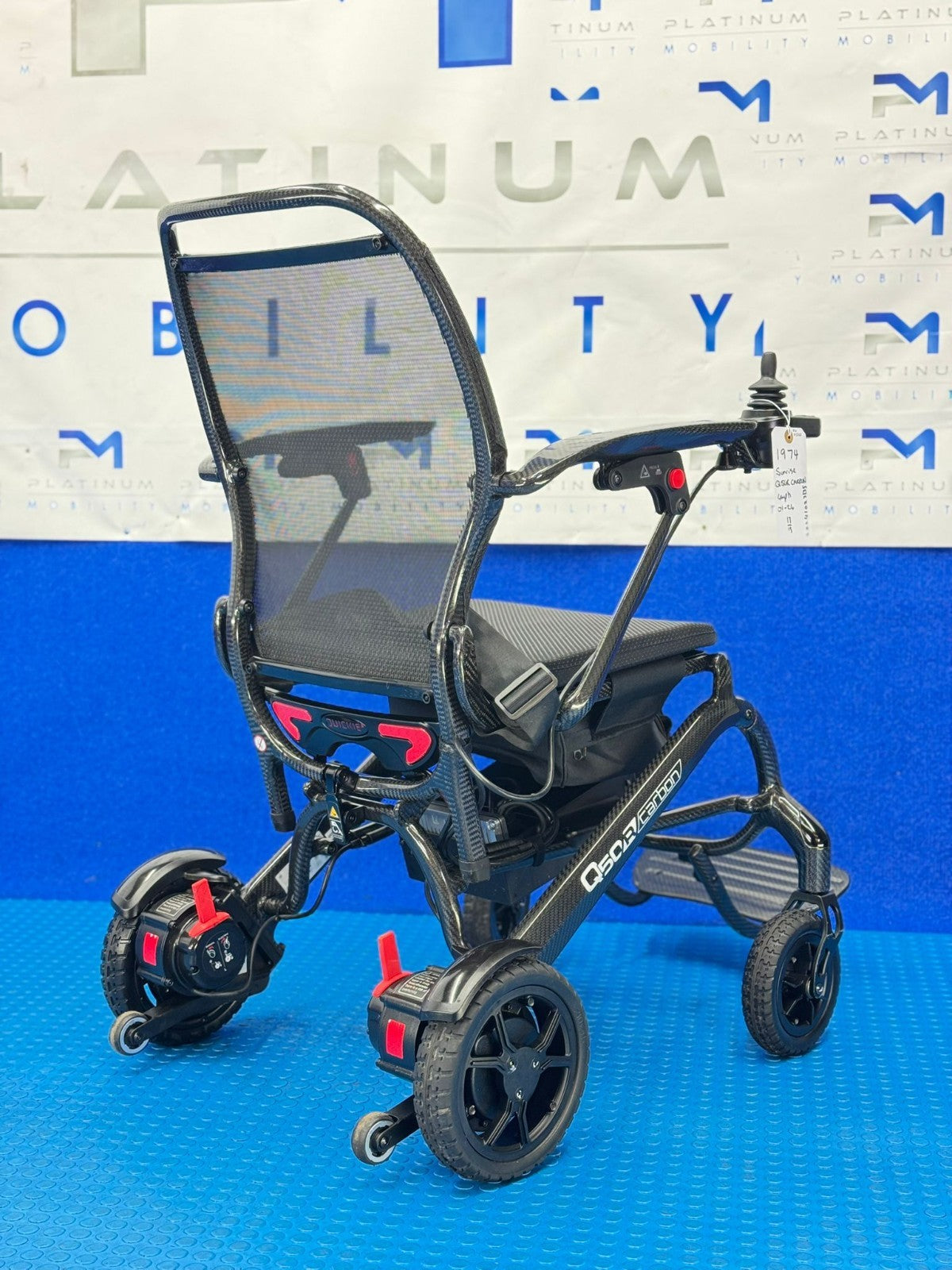 Sunrise Quickie Q50R 14KG Carbon Fibre Electric Wheelchair Powerchair 4MPH 1974