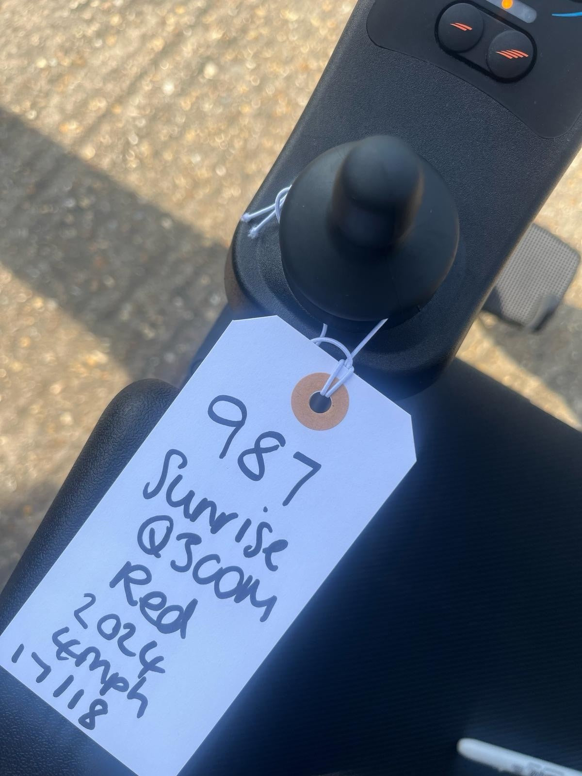 2024 SUNRISE QUICKIE Q300 MINI 4MPH ELECTRIC WHEELCHAIR MOBILITY POWERCHAIR 987