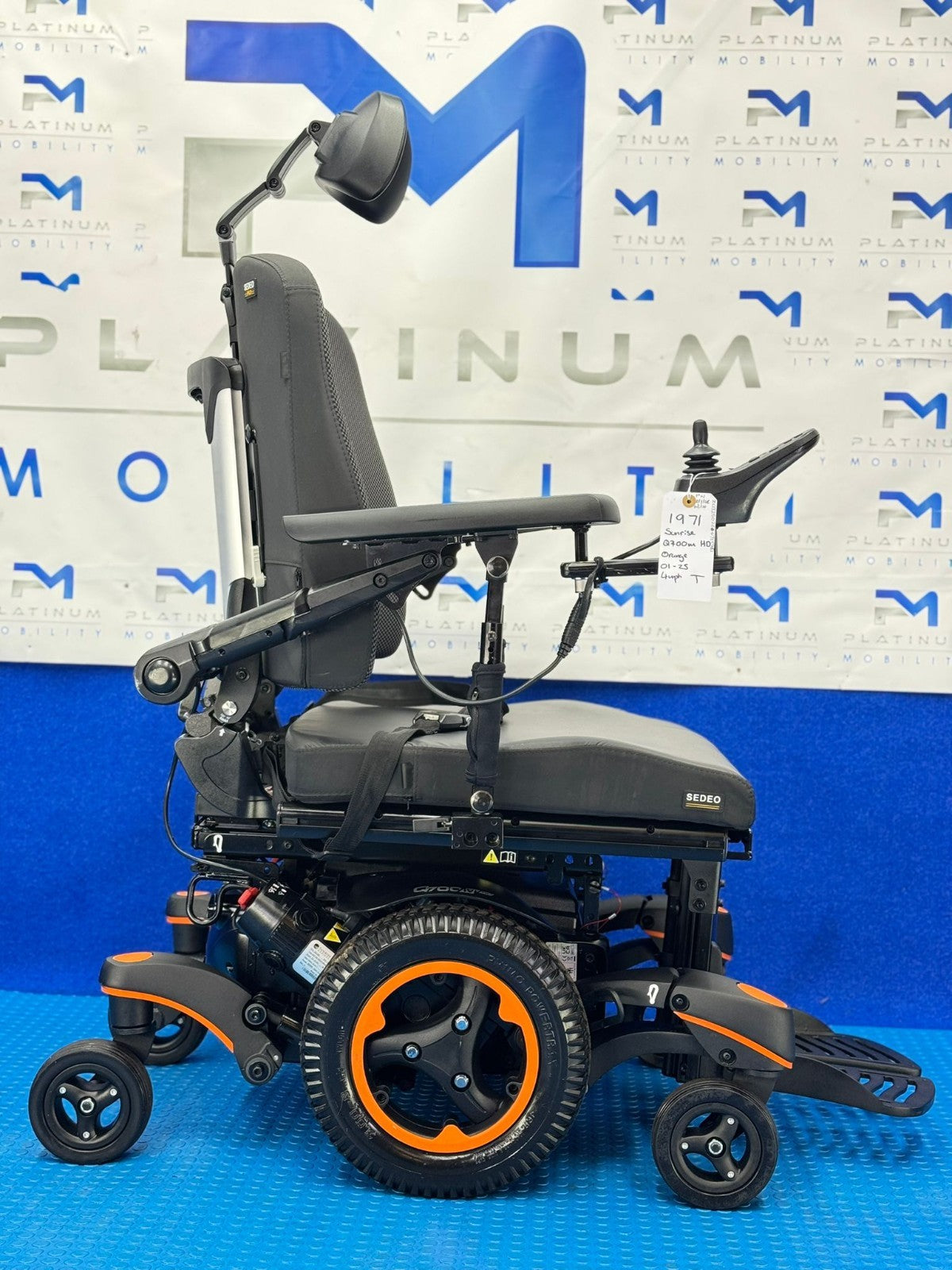 2025 Sunrise Quickie Q700 M HD Powerchair – 4mph Electric Wheelchair 1971