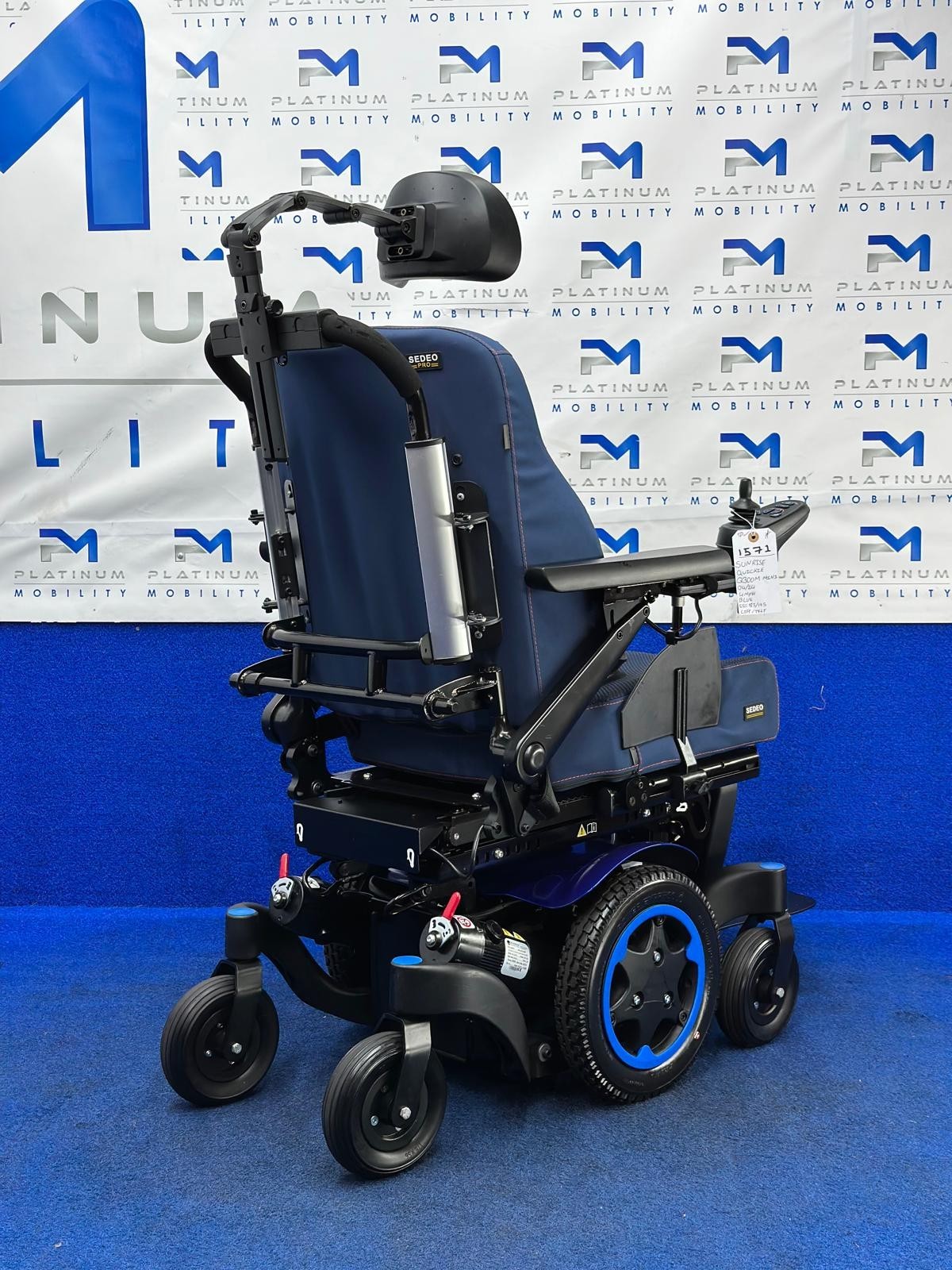 Quickie Q300 Mini Powerchair – 4mph Riser Electric Wheelchair by Sunrise (1571)