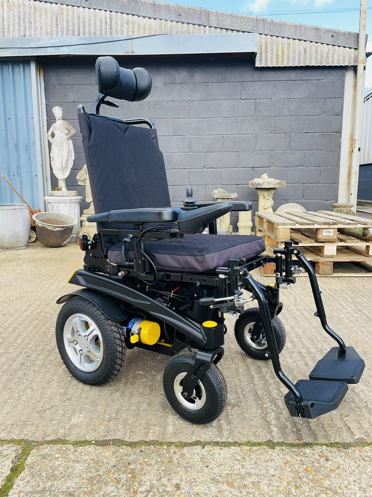 PRIDE FUSION 4MPH ELECTRIC SEAT TILT MOBILITY WHEELCHAIR POWERCHAIR SCOOTER  Q6