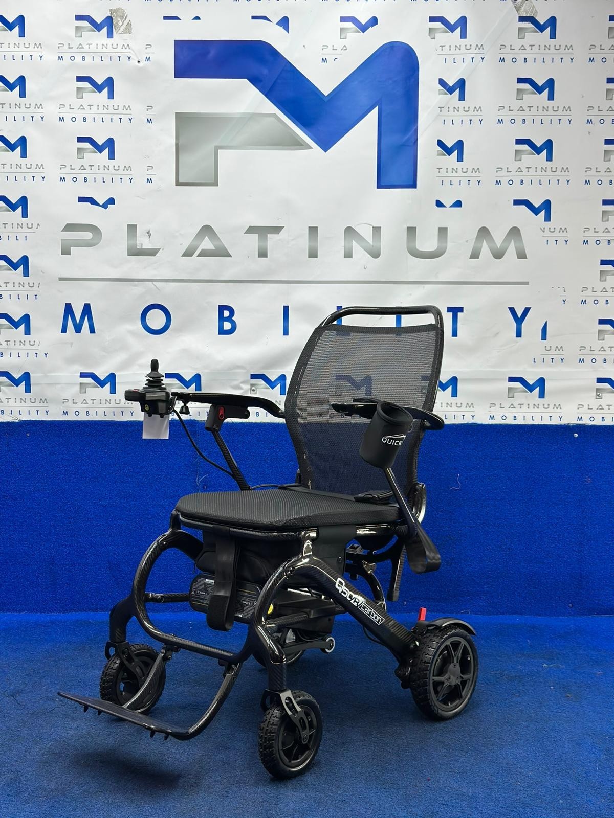 2024 QUICKIE Q50 R LIGHTWEIGHT CARBON FIBRE ELECTRIC POWERCHAIR FOLDING 4MPH