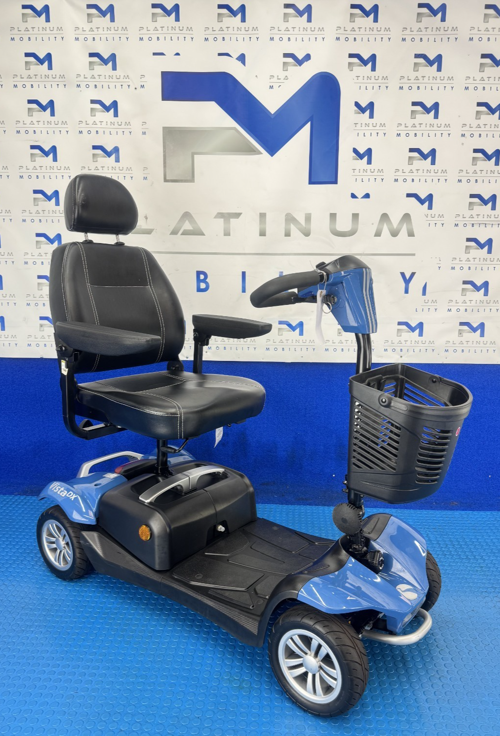 Rascal Vista DX Mobility Scooter New Batteries Solid Tyres 2403