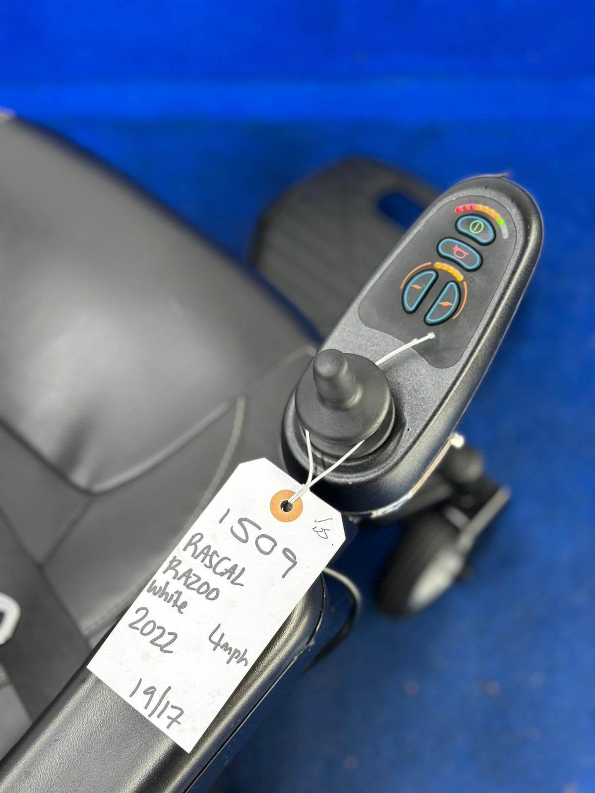 2022 Rascal Razoo With Manual Recline Electric Wheelchair Powerchair 1509