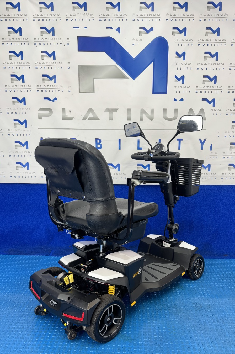 Pride Jazzy Zero Turn Mobility Scooter New Batteries 4mph 2412