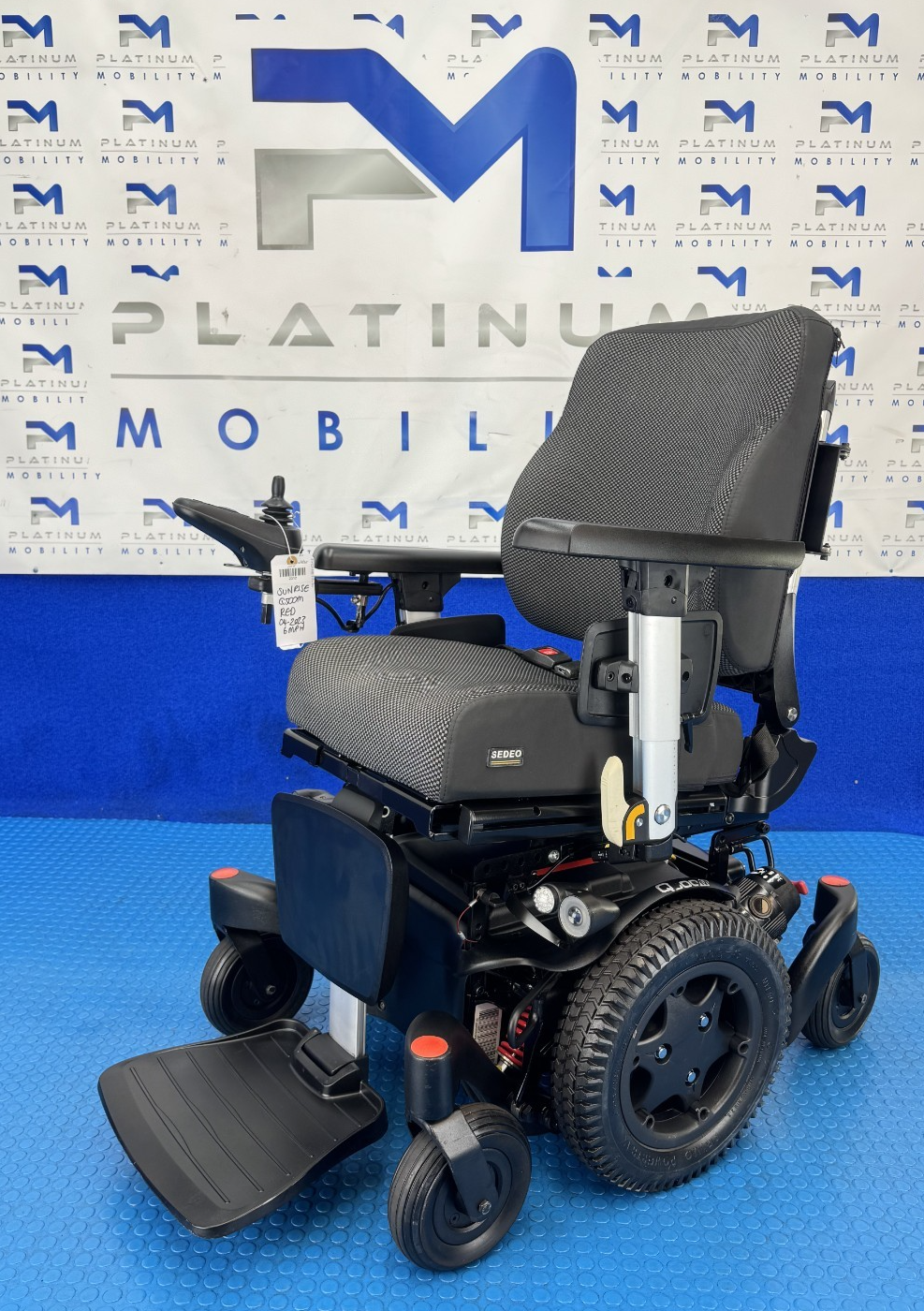 SUNRISE QUICKIE Q500M 6 MPH ELECTRIC MOBILITY POWERCHAIR WHEELCHAIR 2312