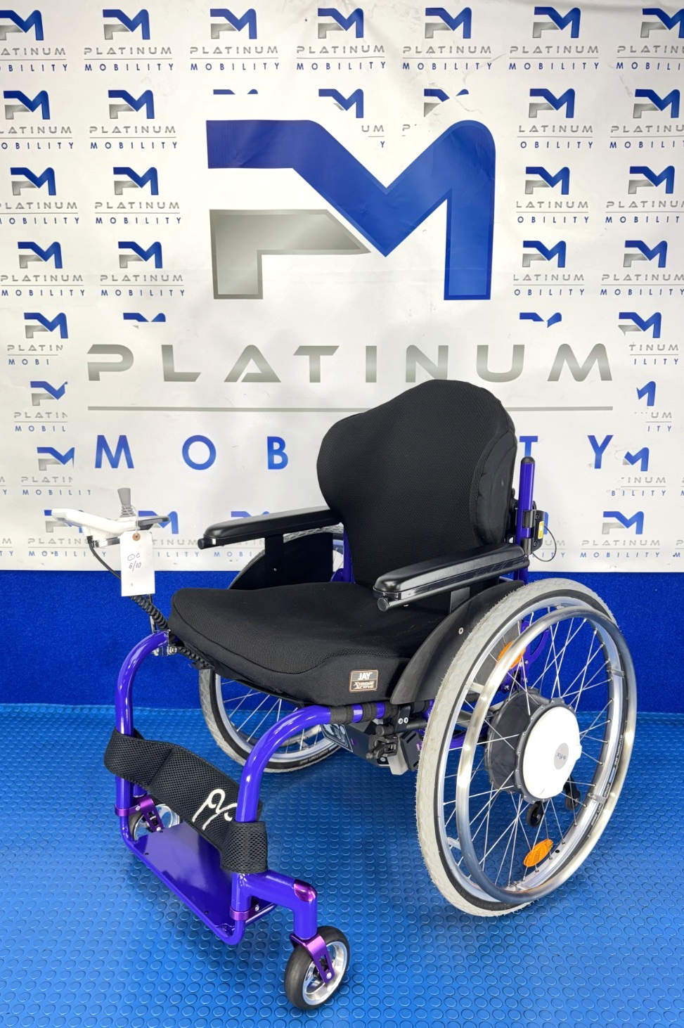2025 RGK Tiga 4mph Powered Wheelchair Lithium Battery No VAT Ref 4109