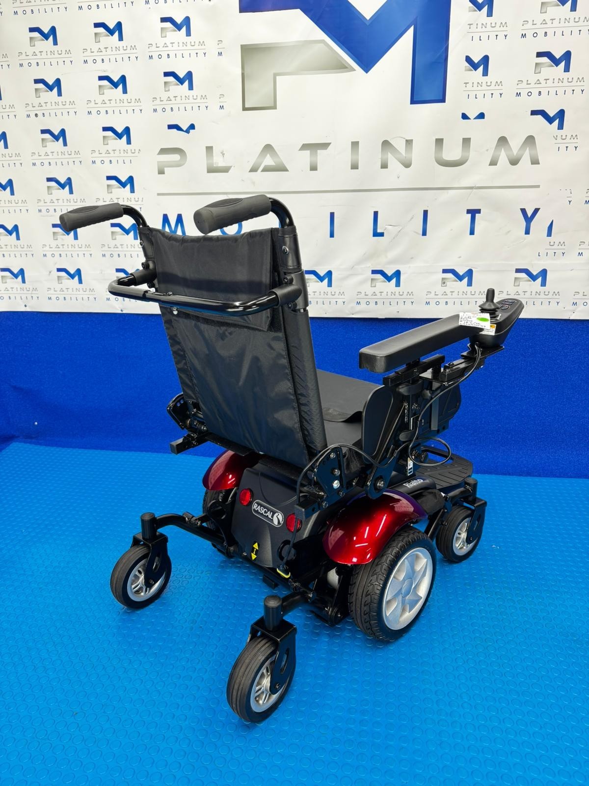Rascal Rialto Small Electric Wheelchair 4MPH Powerchair Tight Turning 1626