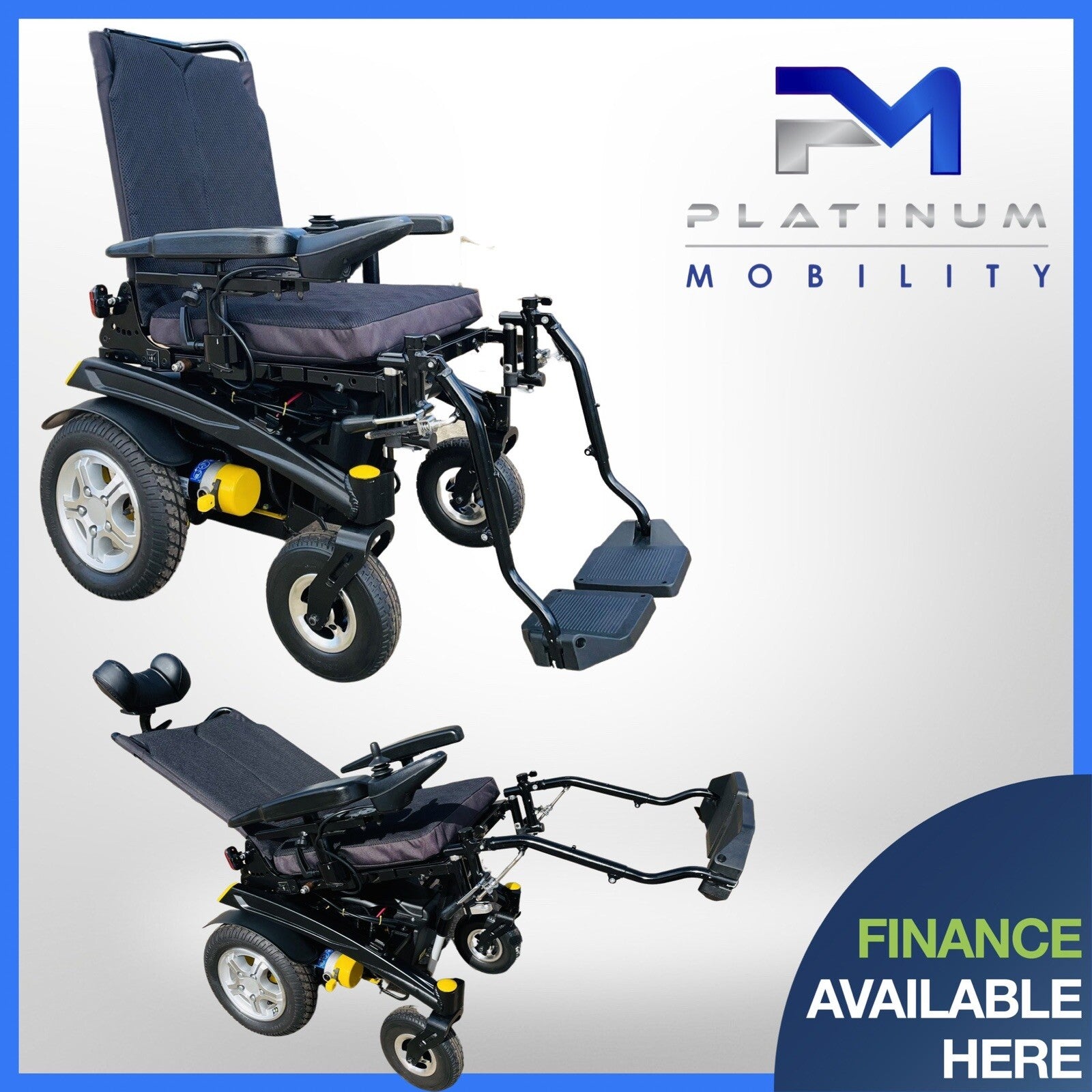 PRIDE FUSION 4MPH ELECTRIC SEAT TILT MOBILITY WHEELCHAIR POWERCHAIR SCOOTER  Q6