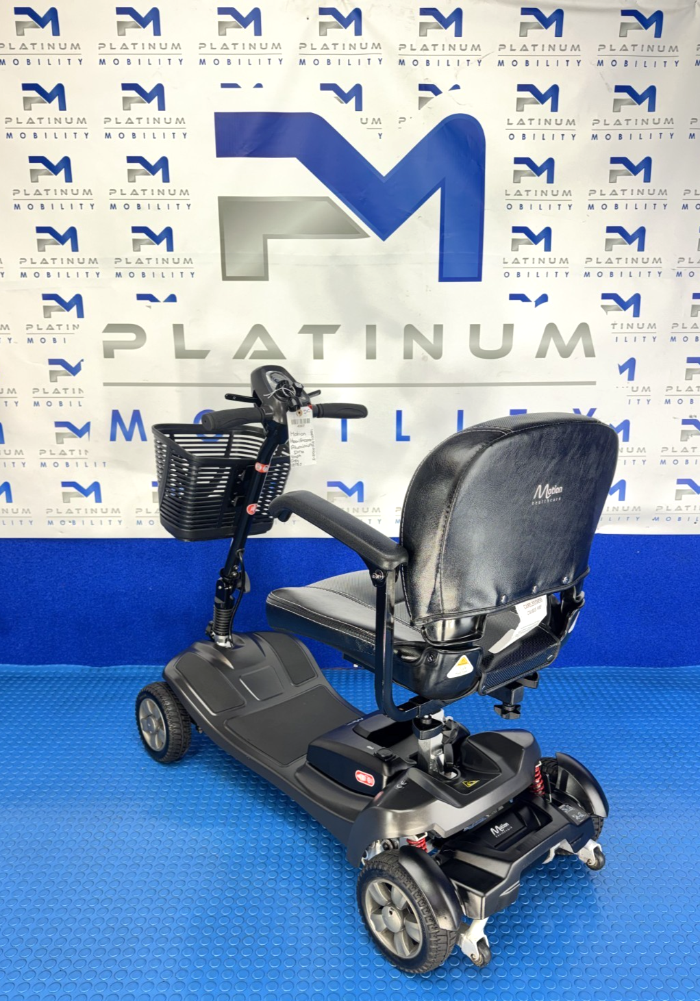 Motion Healthcare Aluminium Pro Lithium Battery Solid Tyres 4mph 4067