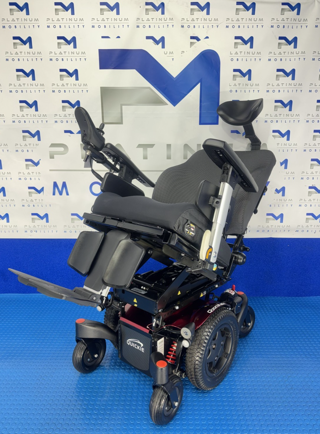 Sunrise Quickie Q300M Powerchair 6 mph Riser, Tilt Electric Wheelchair 4018