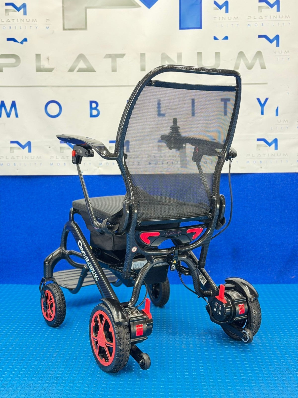 Sunrise Quickie Q50R Carbon Fibre Electric Wheelchair Powerchair 4MPH 1792