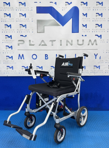 2025 MONARCH AIR PRO LIGHTWEIGHT FOLDING POWERCHAIR 12.5KG TRAVEL 2211