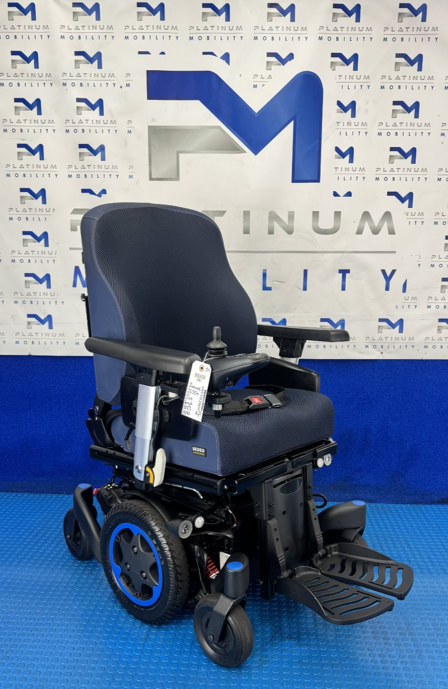 SUNRISE QUICKIE Q500M 6MPH ELECTRIC WHEELCHAIR RISER TILT POWERCHAIR 2561