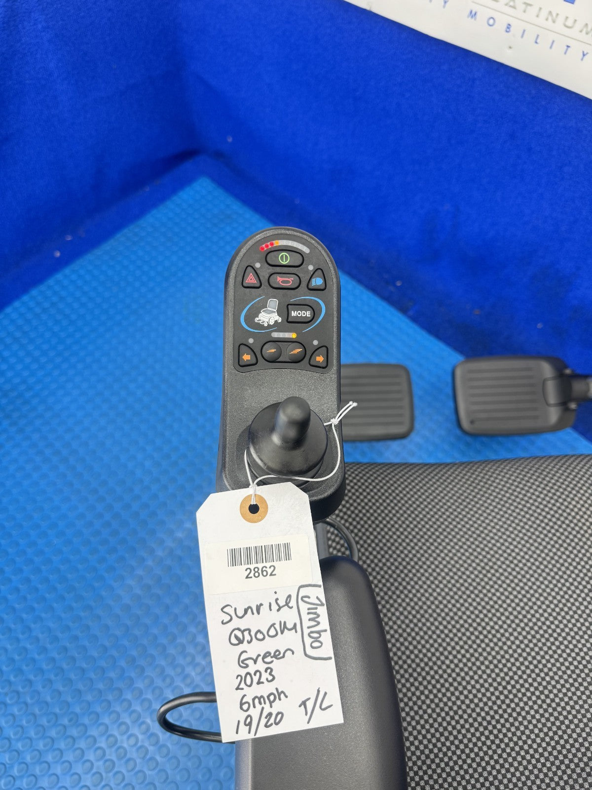 Sunrise Quickie Q300M Powerchair 6 mph Riser, Tilt Electric Wheelchair 2862