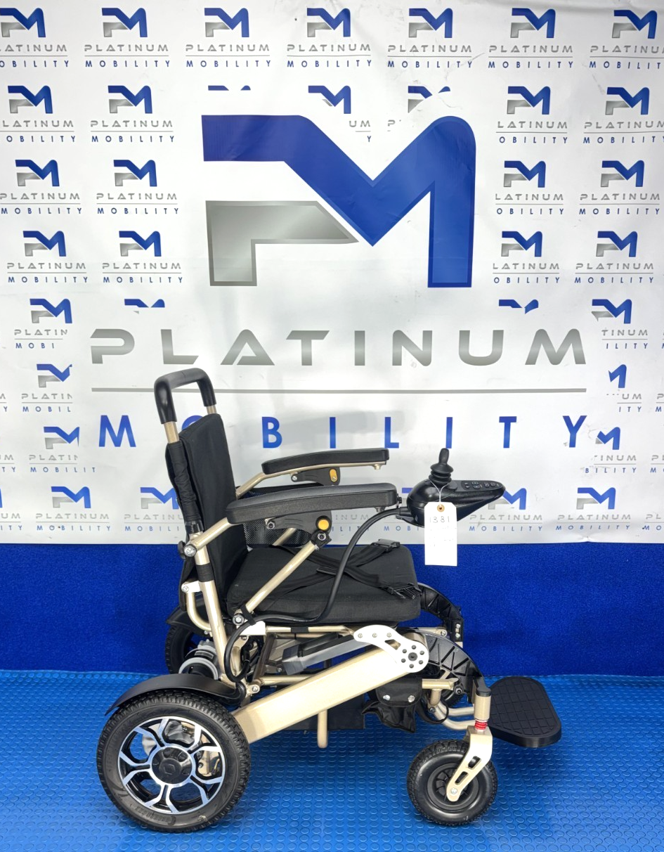 2024 Sun Go Foldable Powerchair, Lithium Battery, Air Tyres 1381