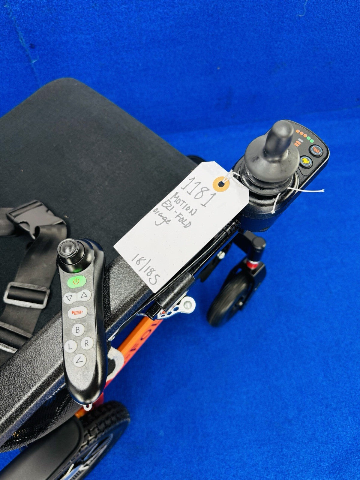 Monarch Ezi-Fold Pro Powerchair – 4mph Folding Electric Wheelchair Remote 1181