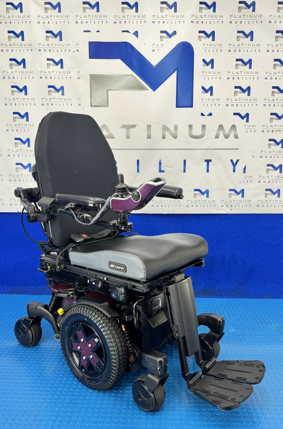 PRIDE QUANTUM EDGE 3 STRETTO 6MPH ELECTRIC POWER WHEELCHAIR POWERCHAIR 2774