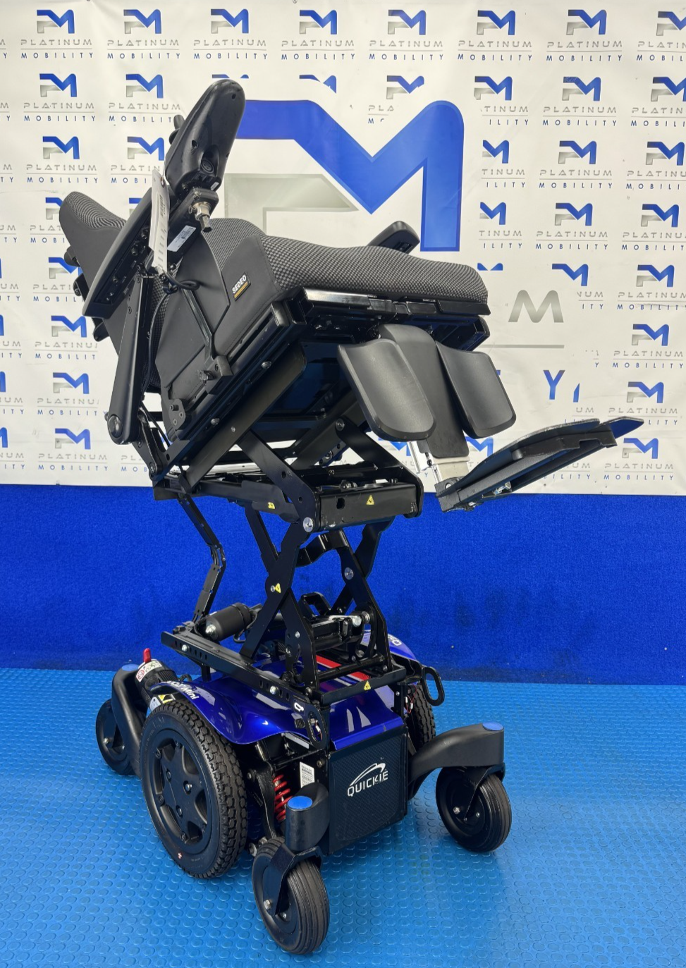Sunrise Quickie Q300M Mini Powerchair 4 mph Riser, Tilt Electric Wheelchair 2361