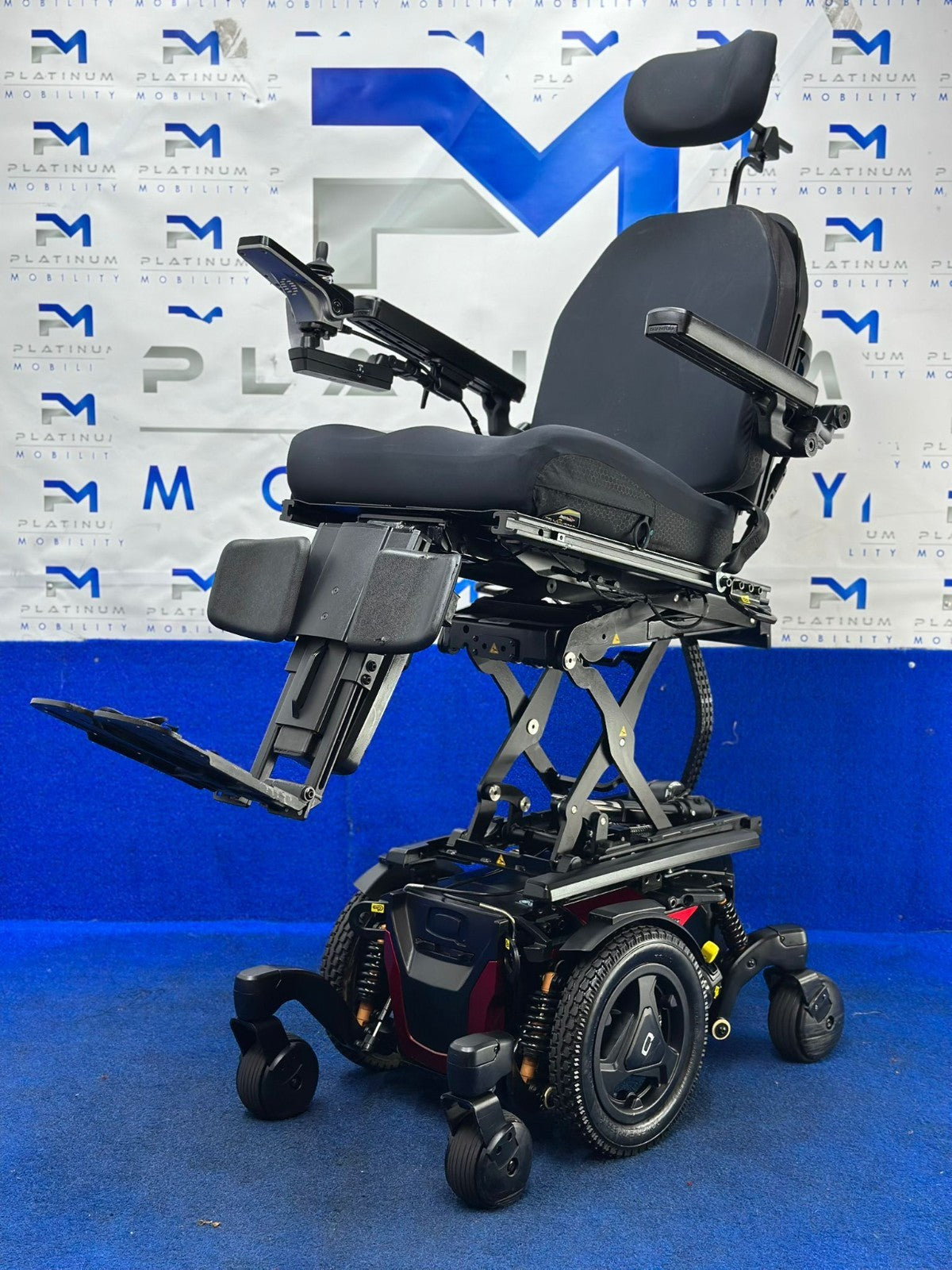 PRIDE QUANTUM EDGE 3 STRETTO 4 MPH ELECTRIC POWER WHEELCHAIR POWERCHAIR 1503