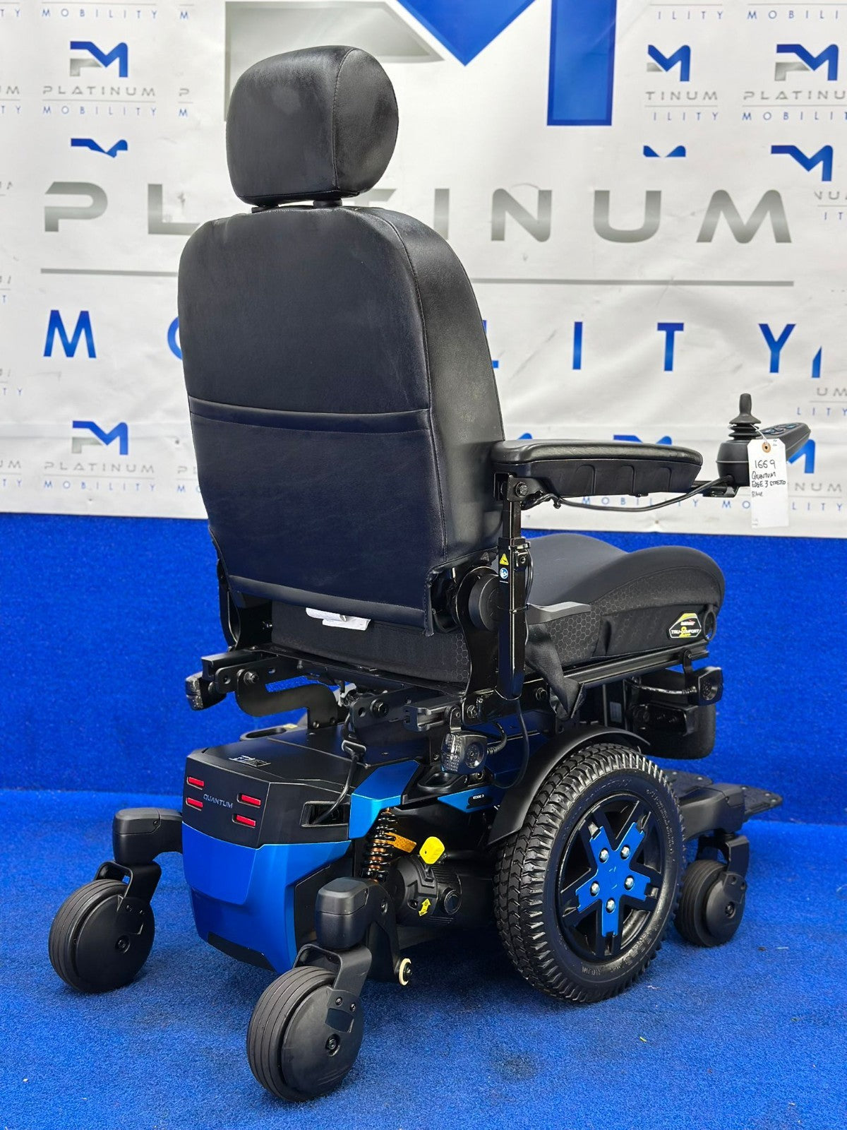 PRIDE QUANTUM Q6 EDGE 3 STRETTO 4 MPH ELECTRIC POWER WHEELCHAIR POWERCHAIR 1669