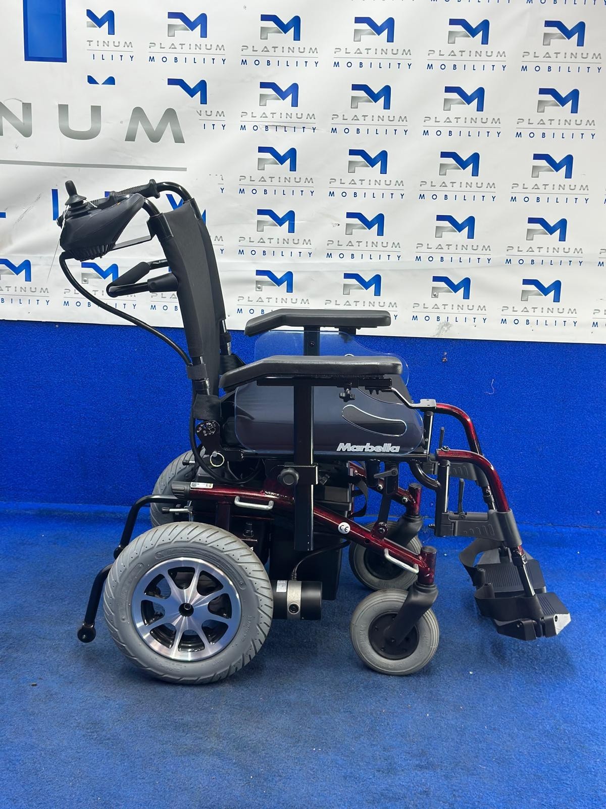 Roma Marbella Powerchair – 4mph Attendant Electric Wheelchair (1255)