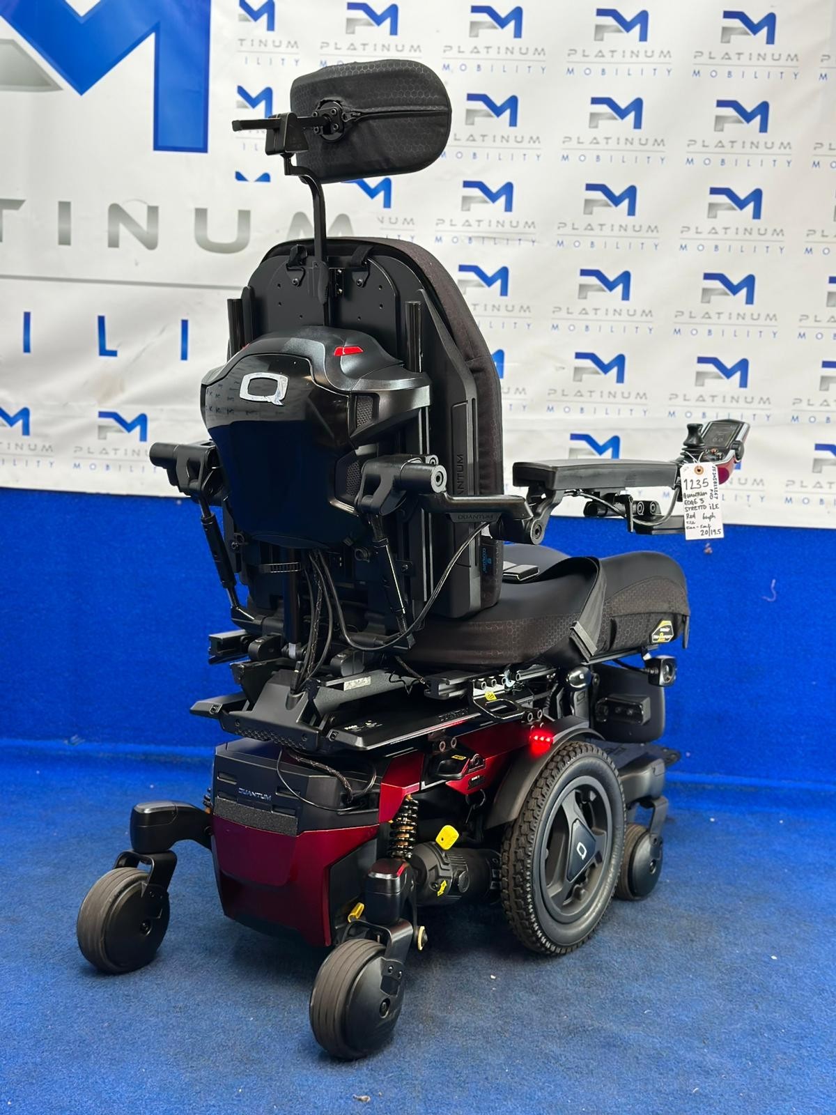 Quantum Edge 3 Stretto Powerchair – 6mph Electric Wheelchair Narrow 1235