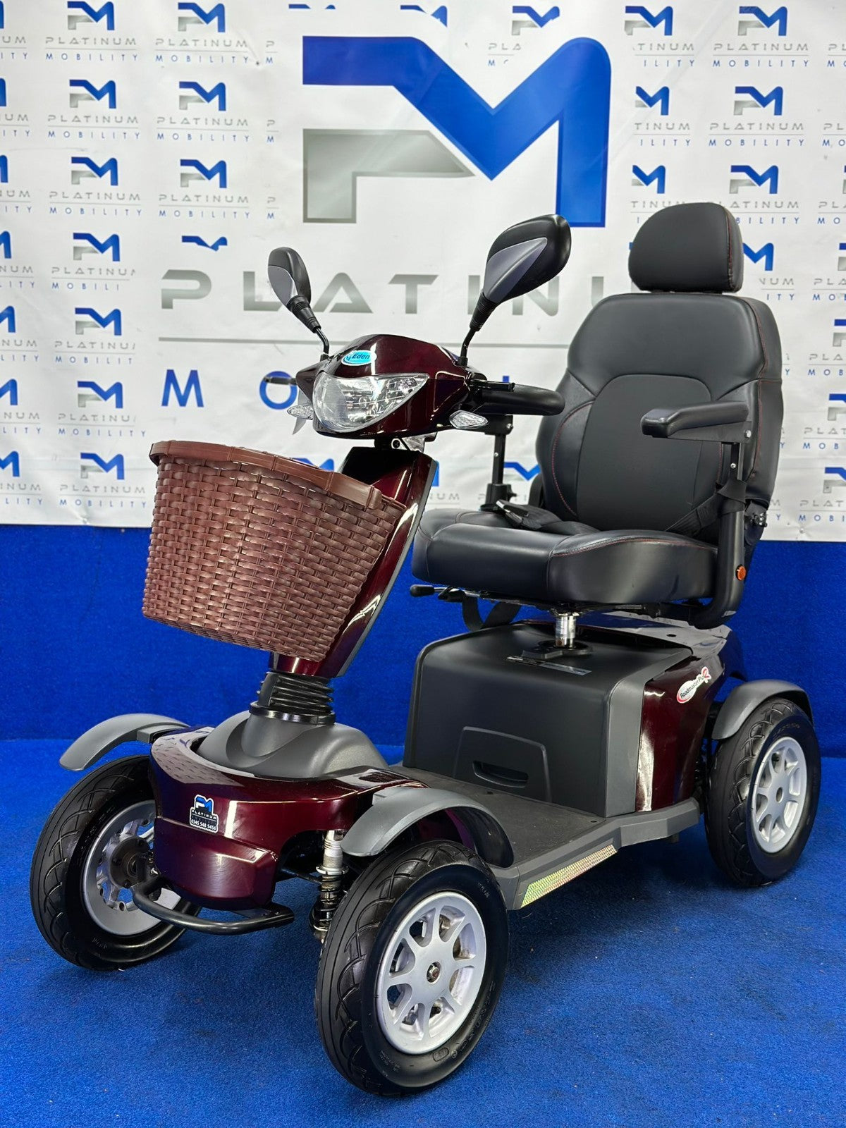 Eden Galaxy Roadmaster Plus Mobility Scooter 8MPH Road Legal 1783