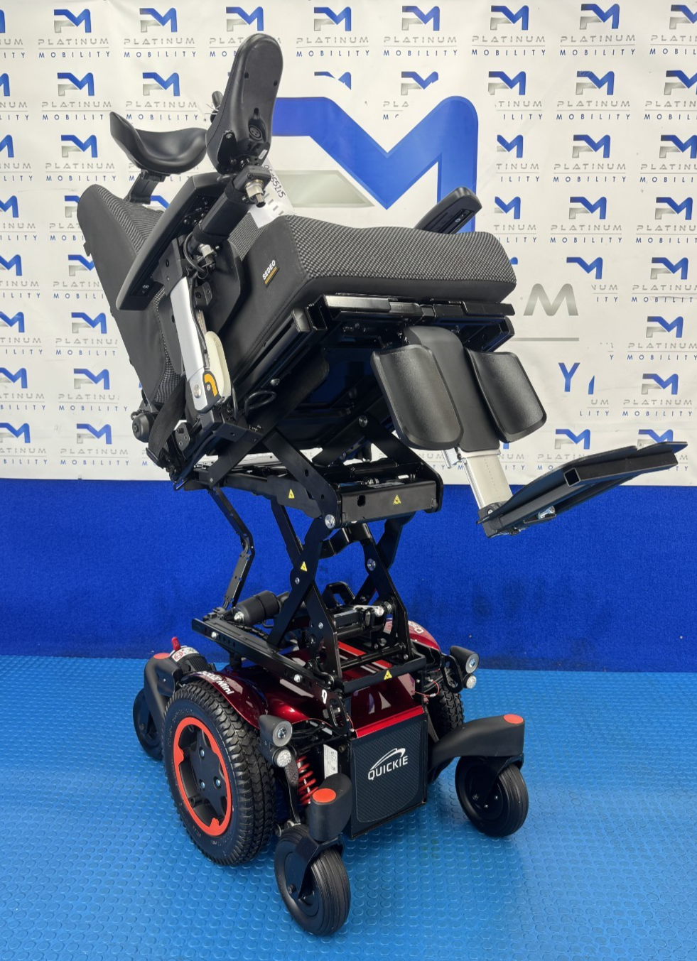 Sunrise Quickie Q300M Mini Powerchair 6 mph Riser, Tilt Electric Wheelchair 2786